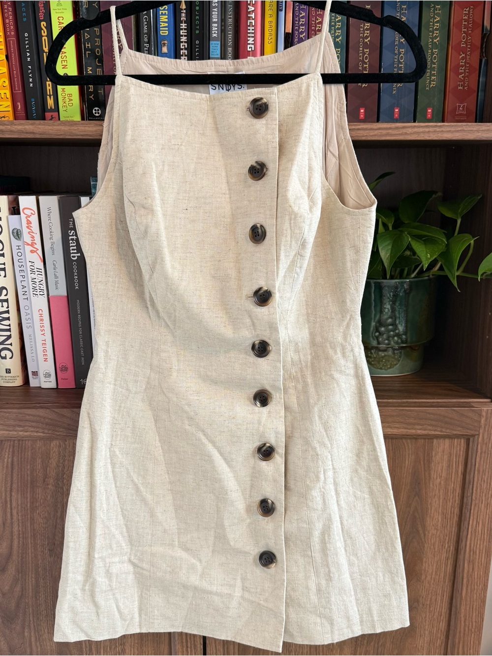 NWT Revolve SNDYS Allegra Linen Mini Dress